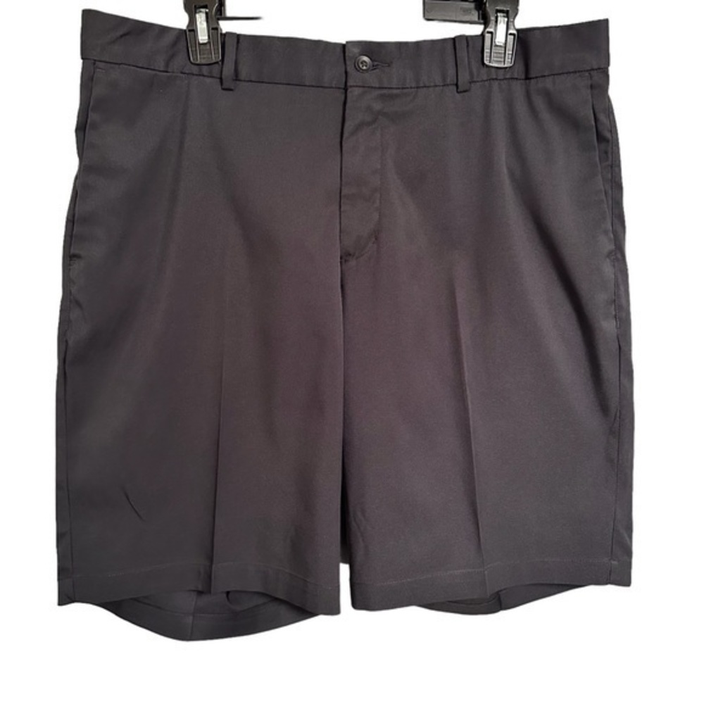 Nike Golf Shorts Mens 36 Black 10” Inseam Flat Front Stretch Summer Dri-Fit